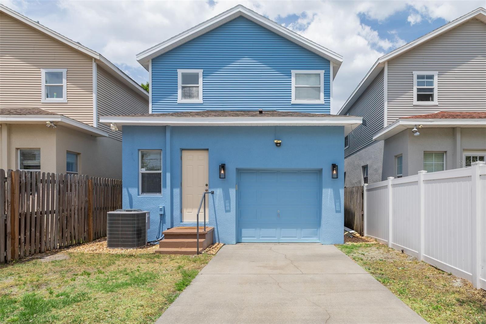 Alley access to private driveway & garage