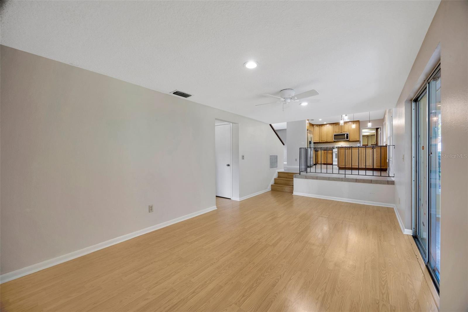 Sunken living room