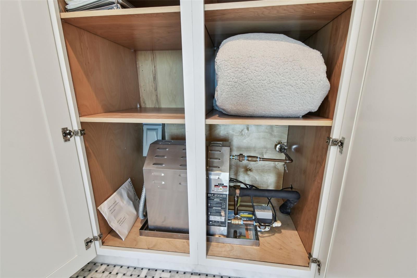 Mechanics for Primary Bath Steam Shower