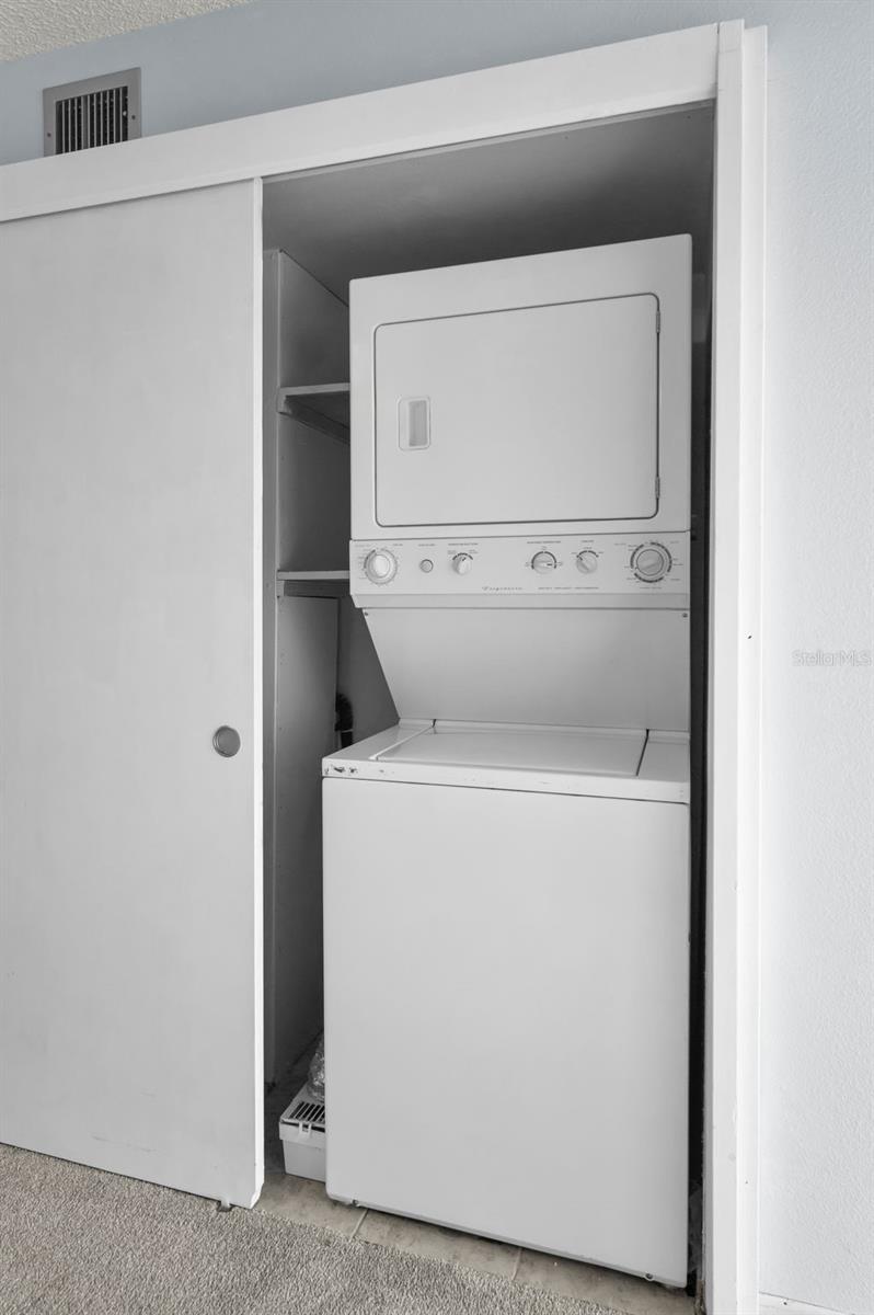 Approved washer and dryer