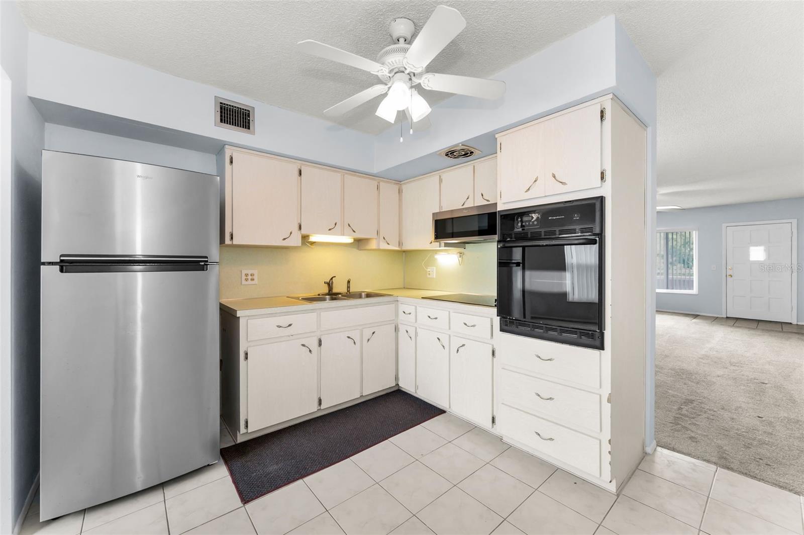 Kitchen and Living Room