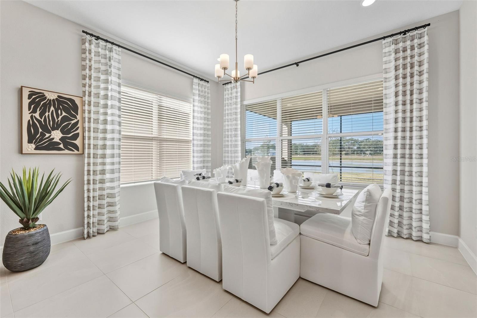 Dining Area With Outdoor Views