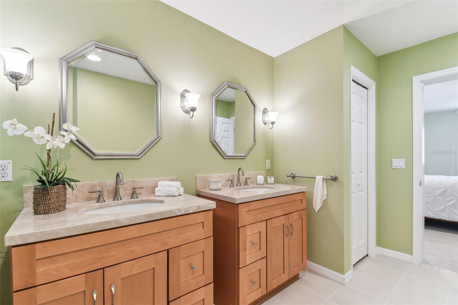 Two Separate Vanities
