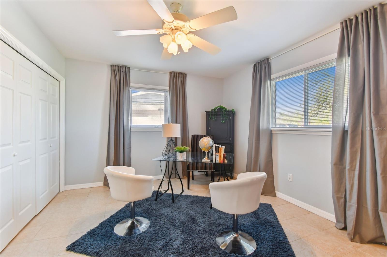 Fourth Bedroom Used as an Office
