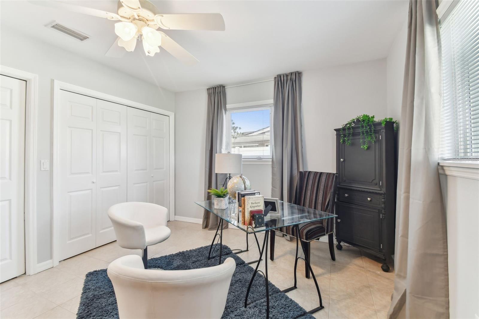 Fourth Bedroom used as an Office