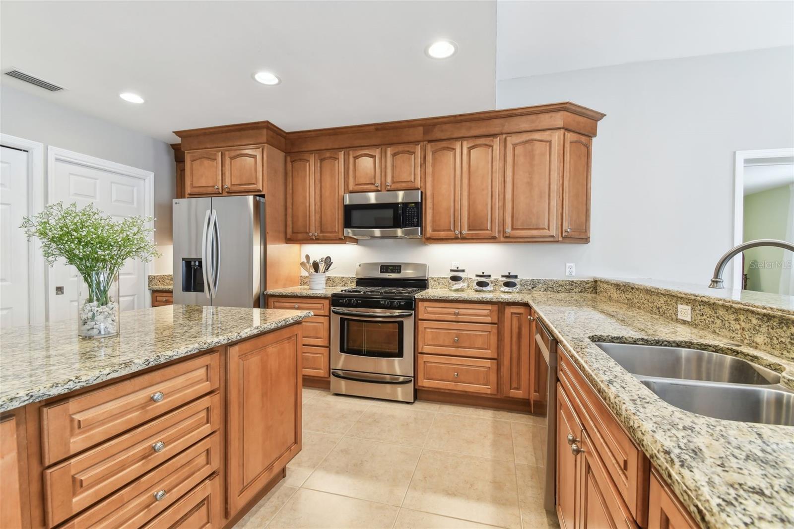 Large Kitchen Island with Storage