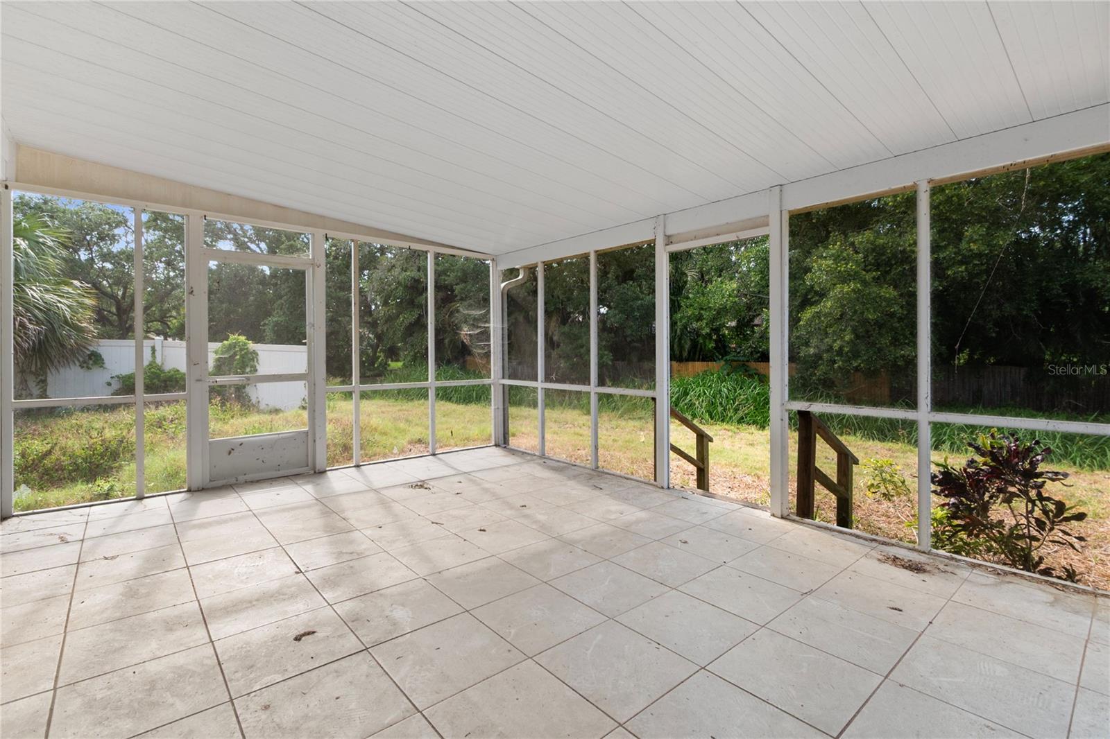 Screened porch