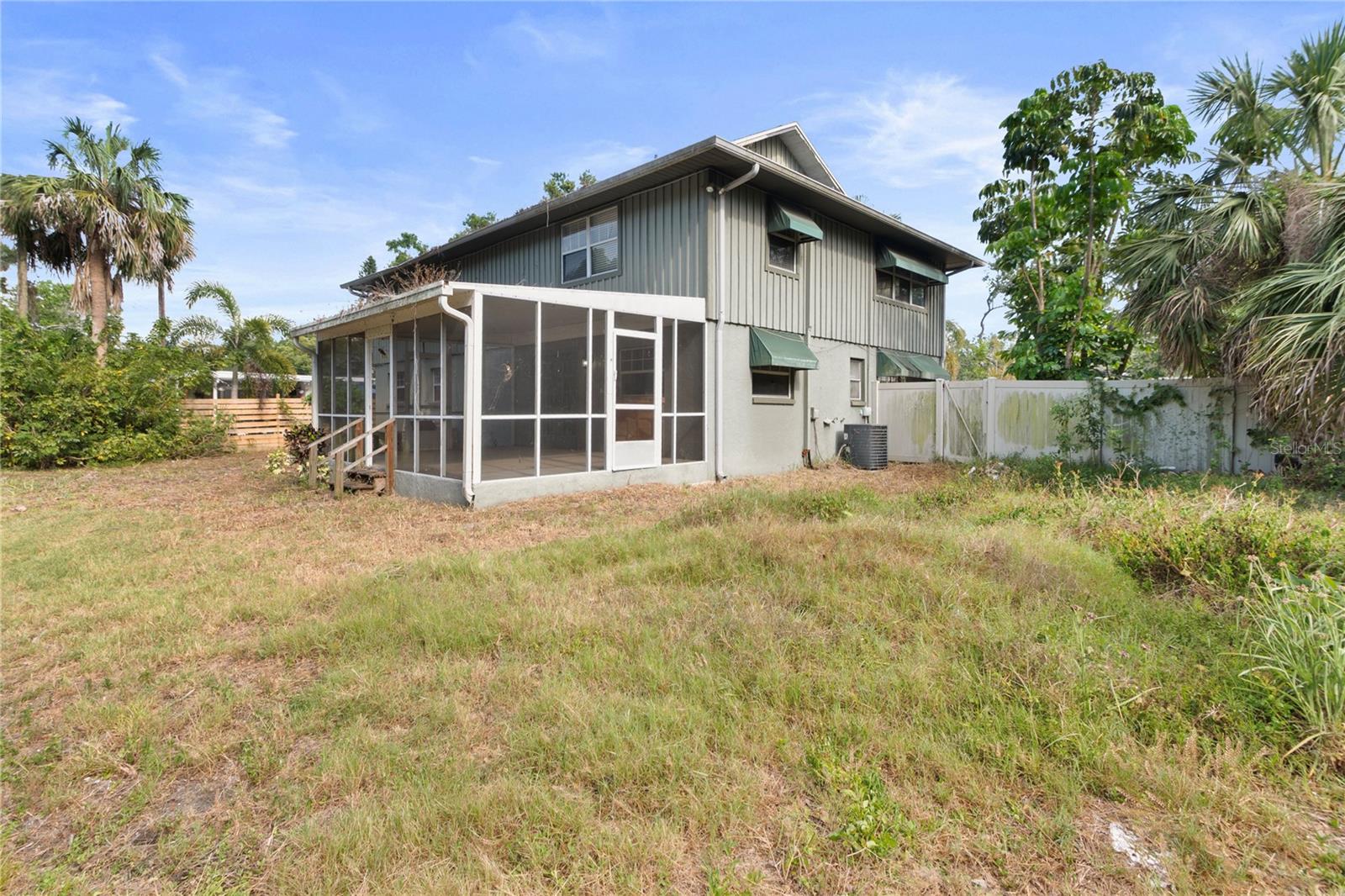 Rear yard