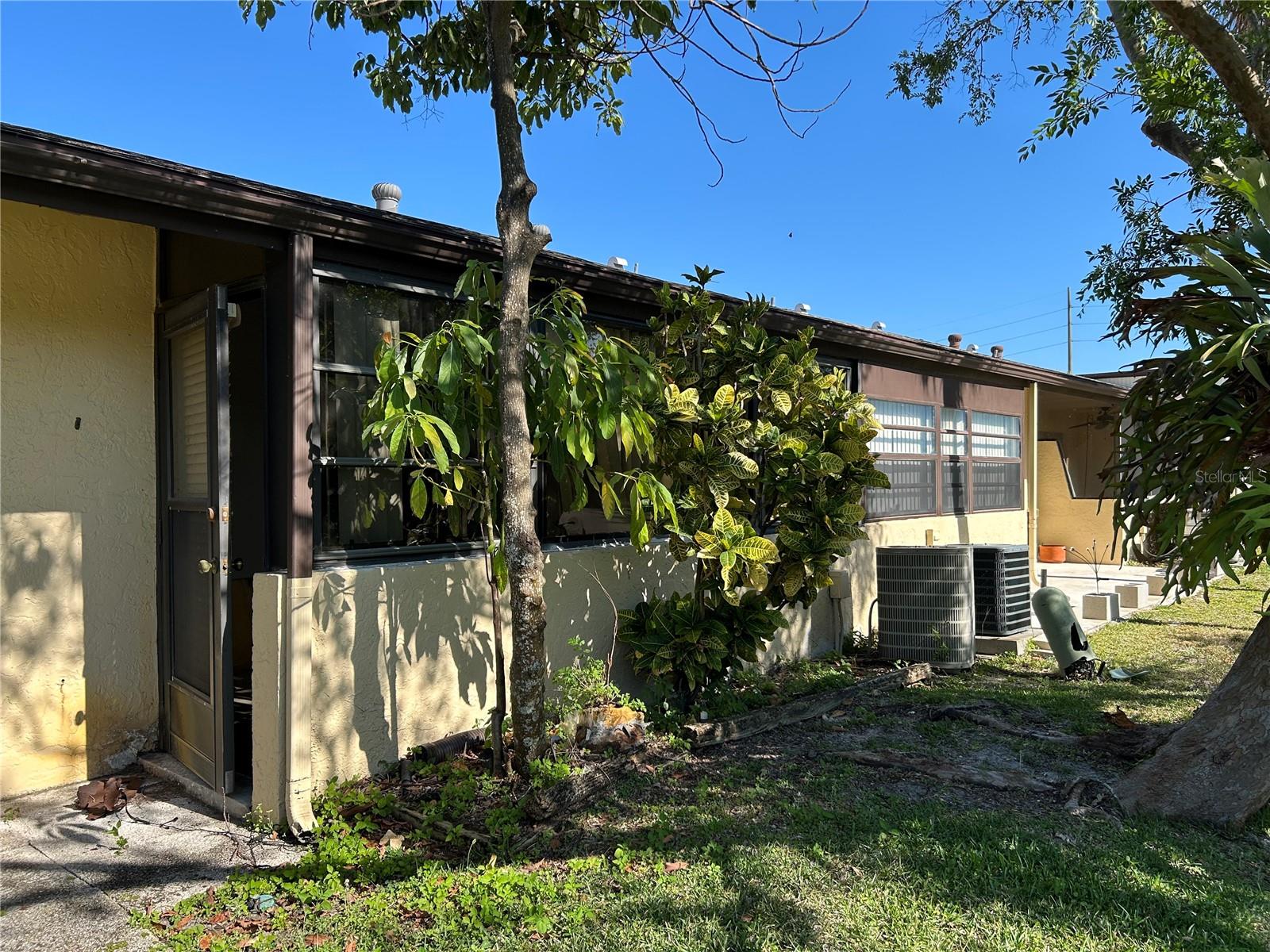 REAR OF UNIT