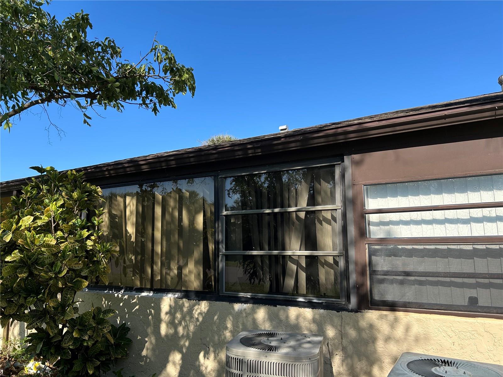 REAR OF UNIT