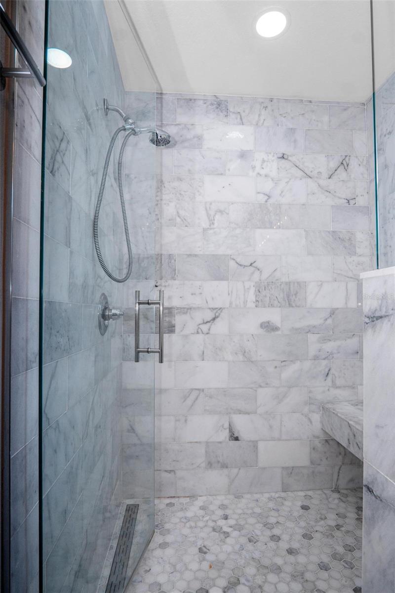 Primary Ensuite-Frameless Glass Shower