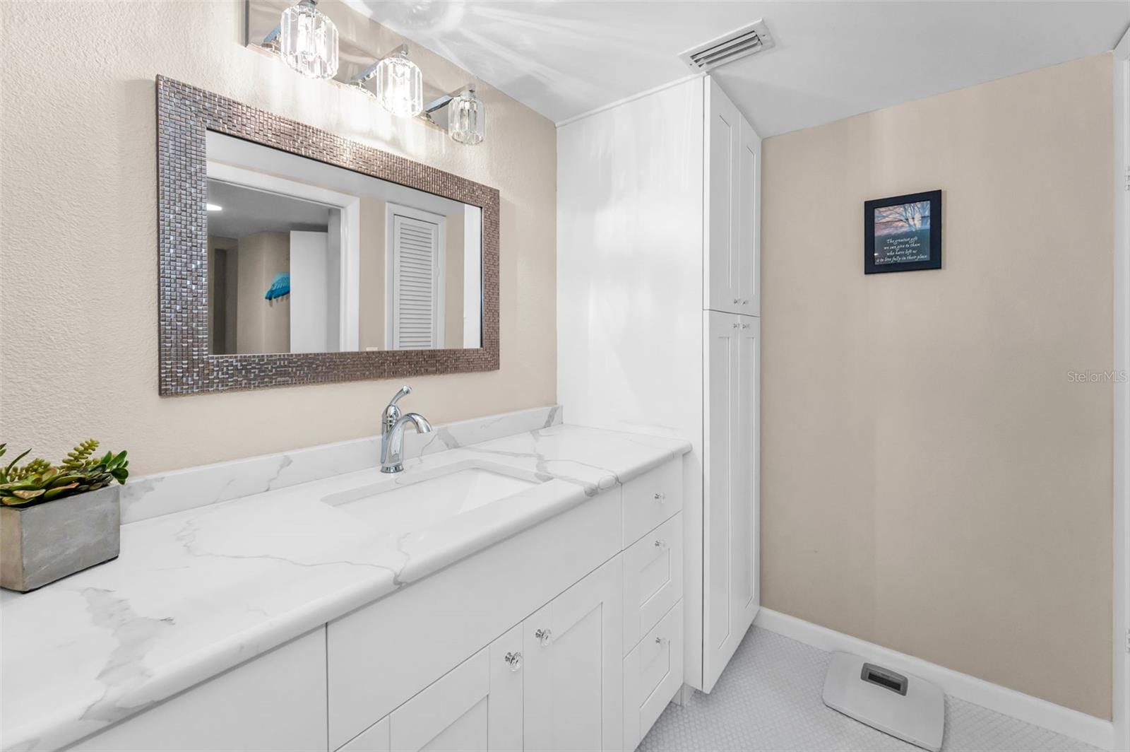 Functionality Updated Primary Bathroom