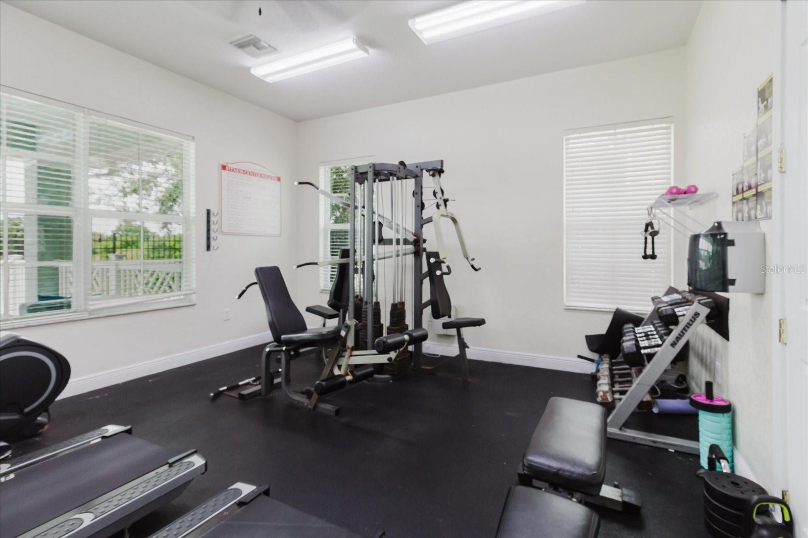 Fitness Center For Residents - Included In Your HOA - NO Gym Membership Needed - A Variety of Excercise Equipment 1