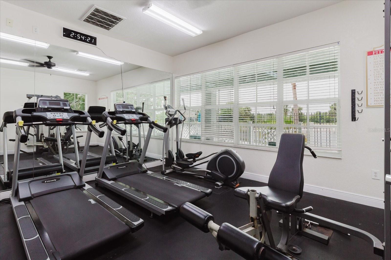 Fitness Center For Residents - Included In Your HOA - NO Gym Membership Needed - A Variety of Excercise Equipment 2