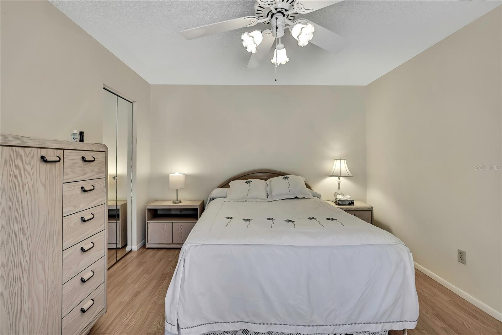 3rd bedroom with walk-in closet