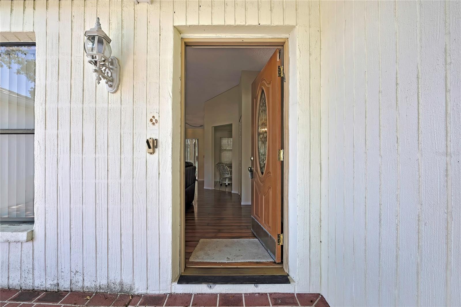 front patio entrance