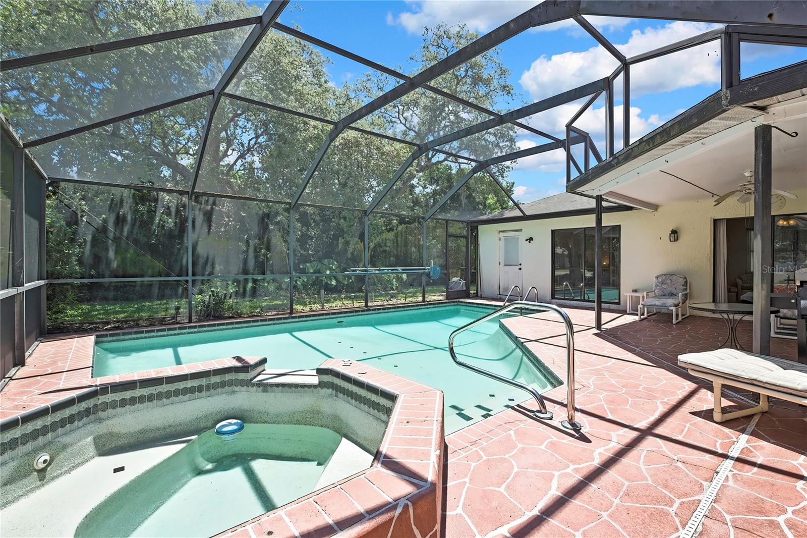 pool and spa