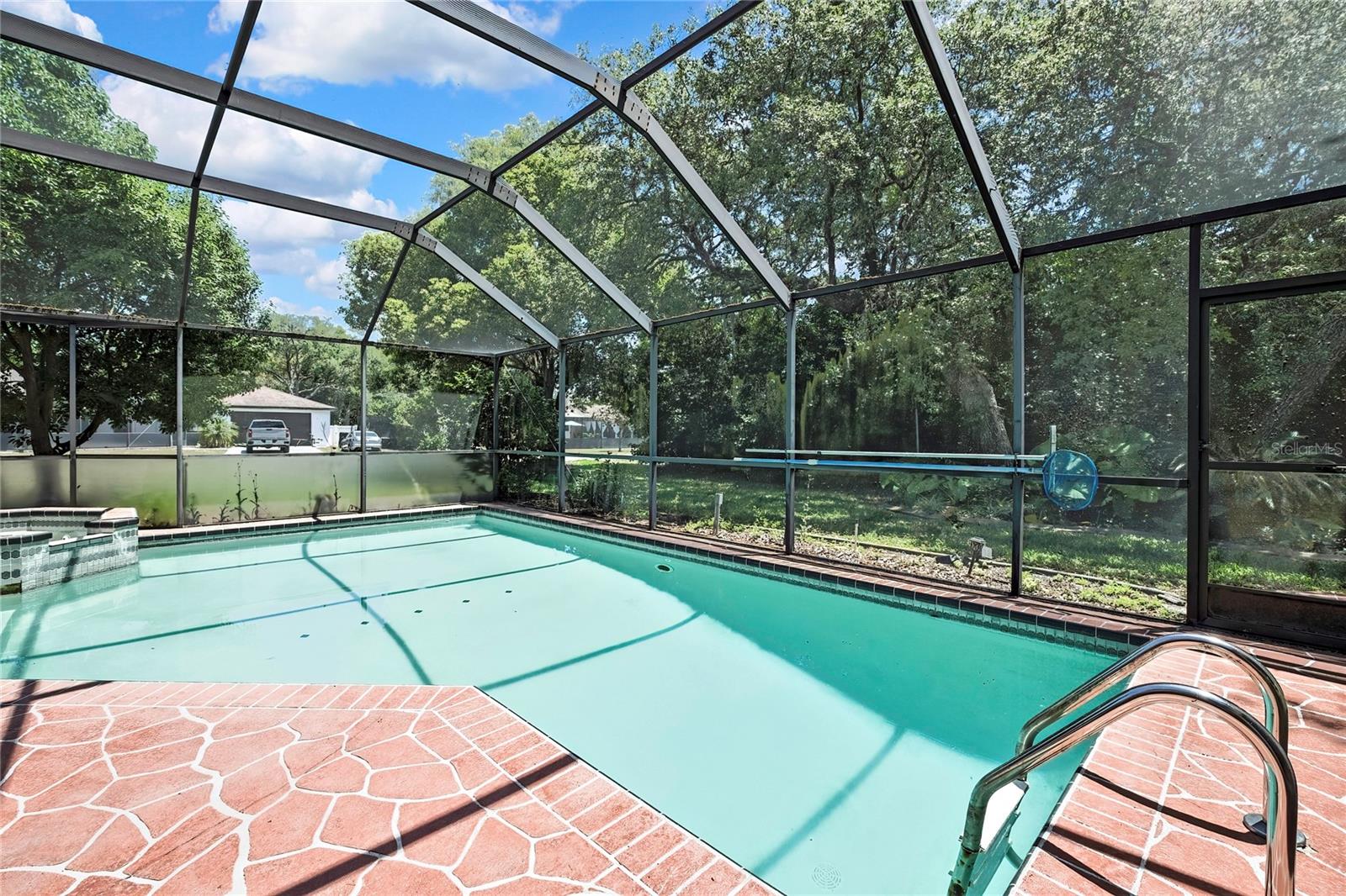 crystal clear pool