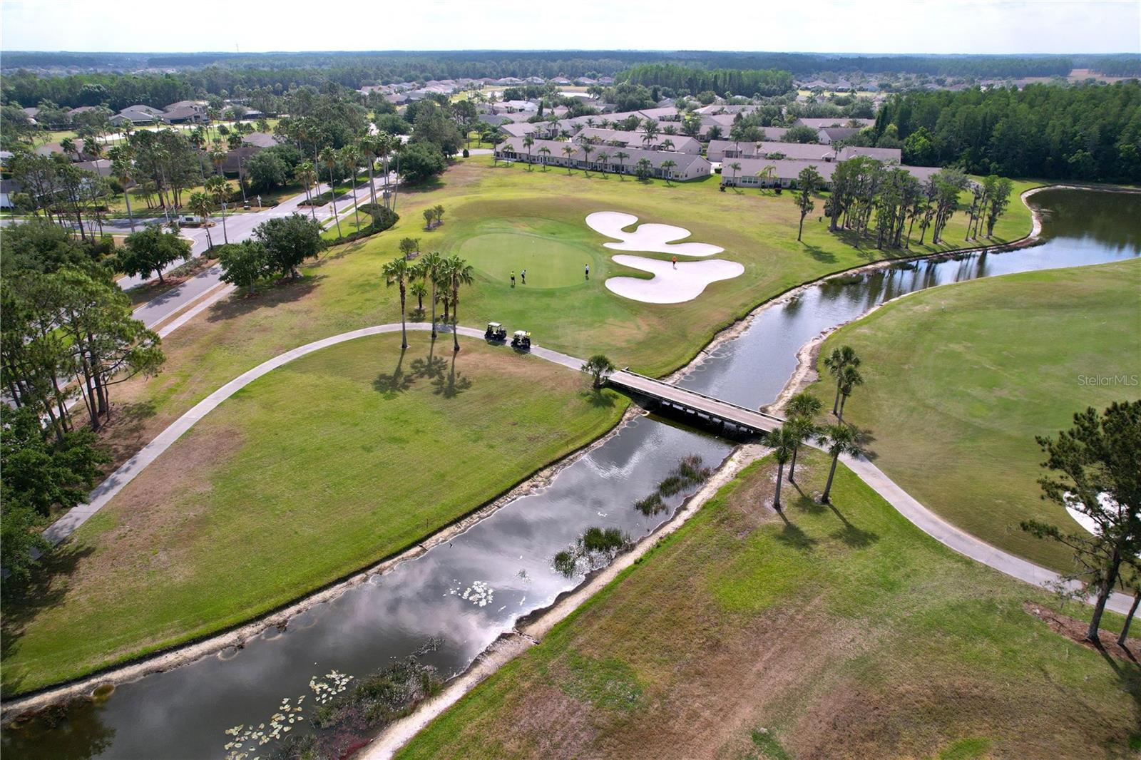 Westchase golf aerial view