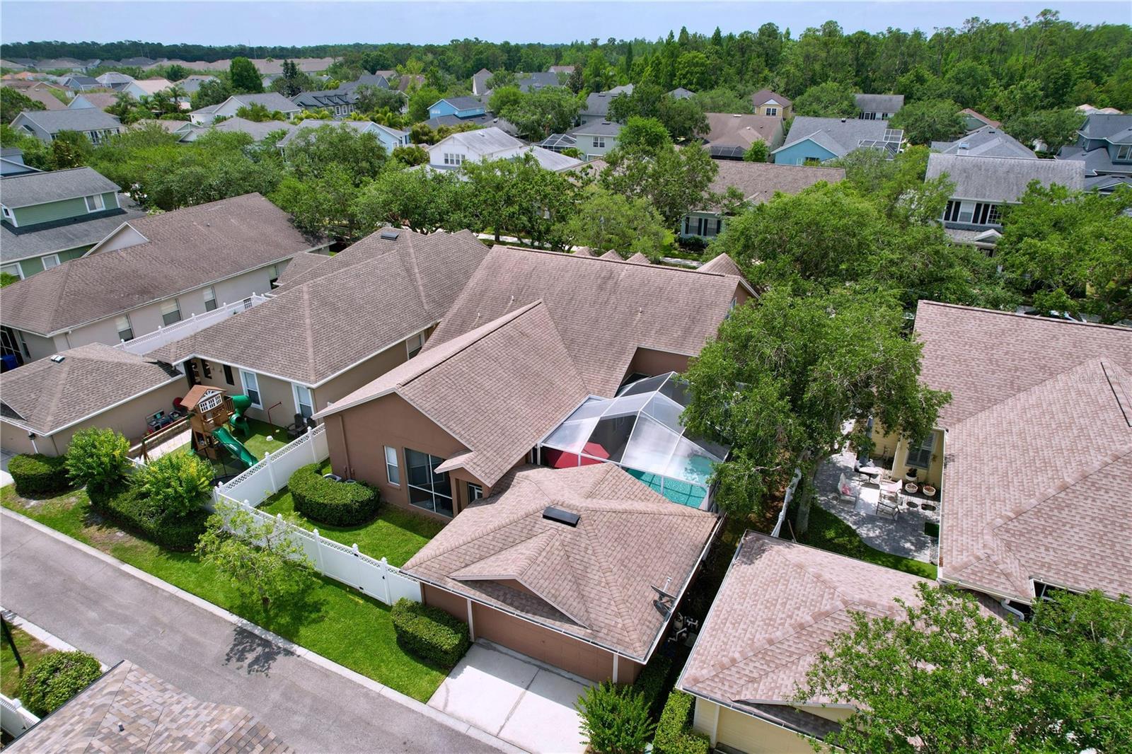 Aerial view from back alley 1