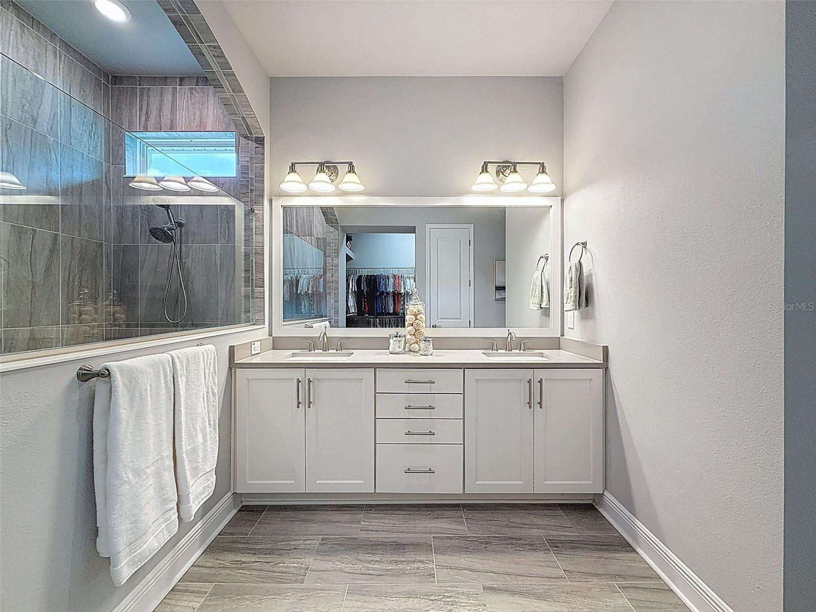 Dual vanity Primary Bathroom