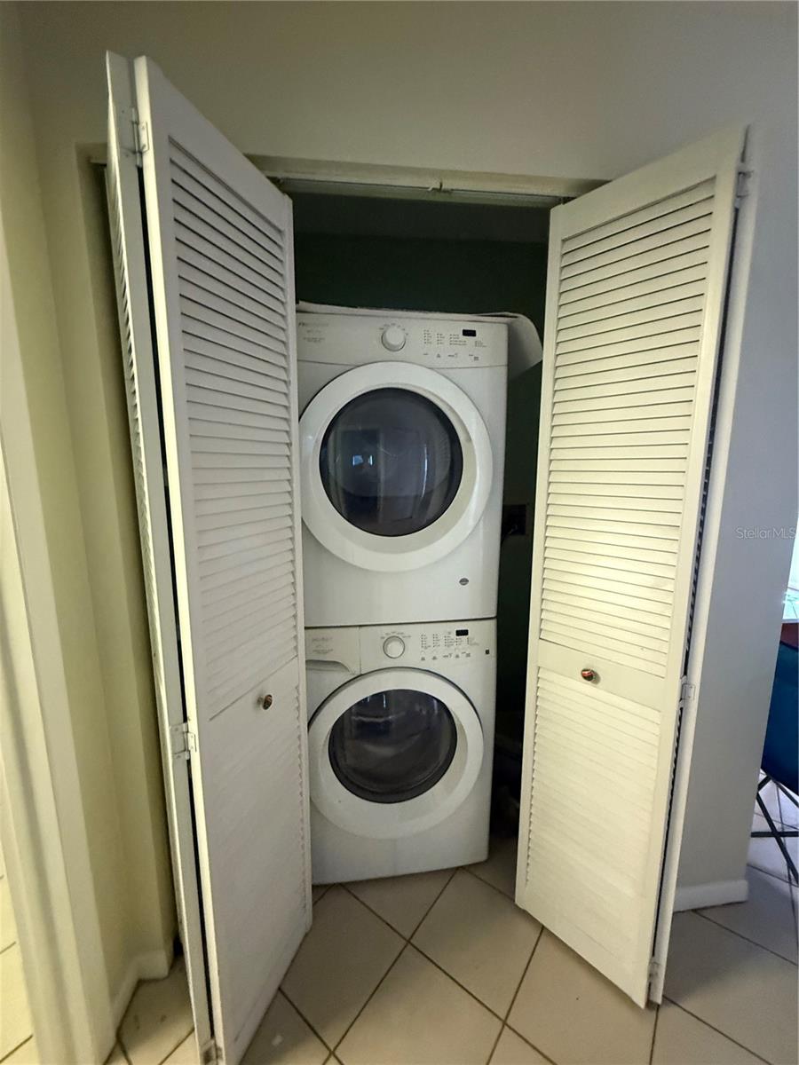 Laundry closet