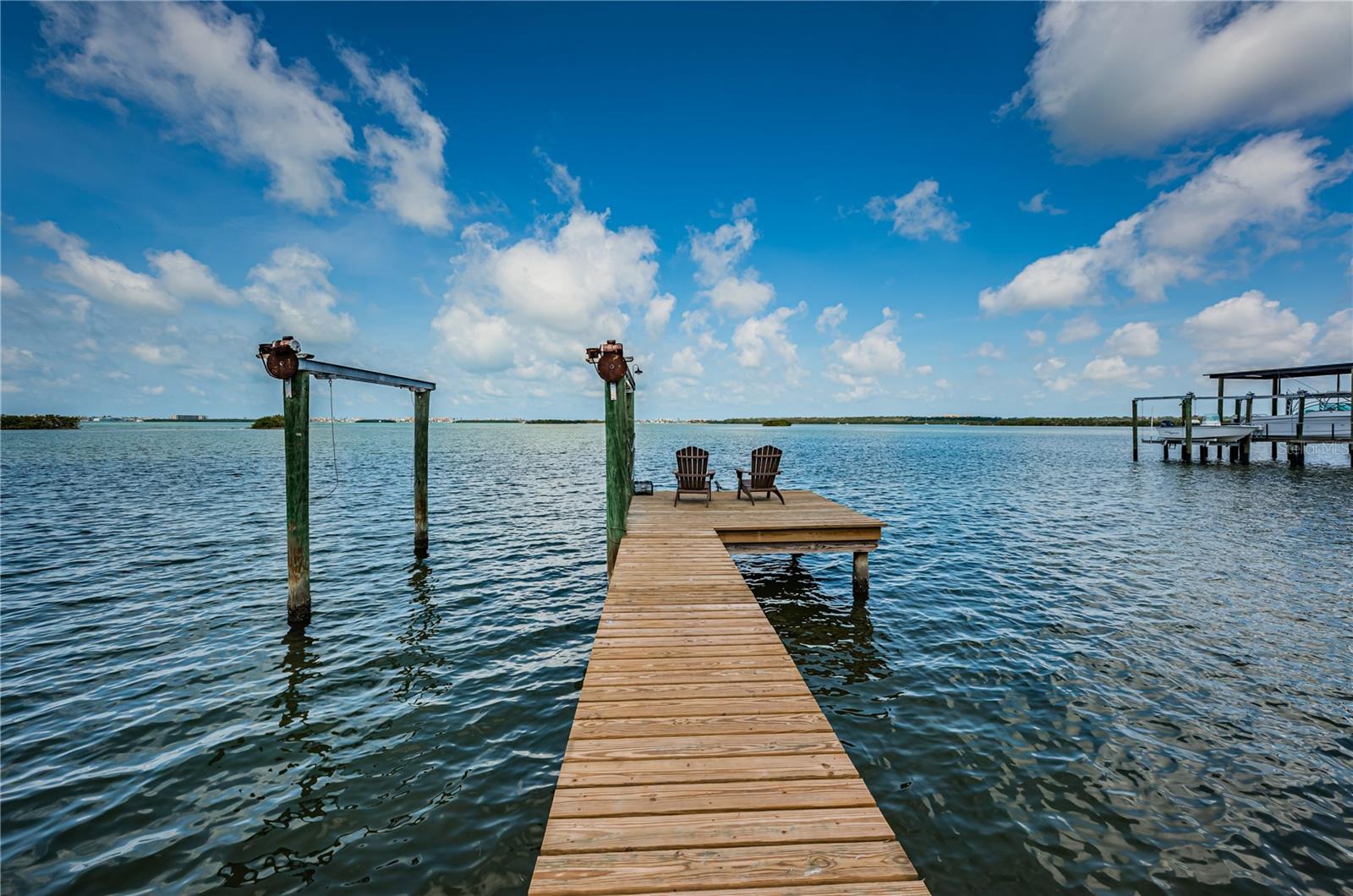 Dock and boat lift