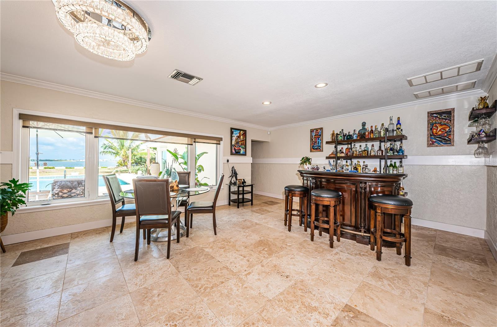 Dining area with beautiful views
