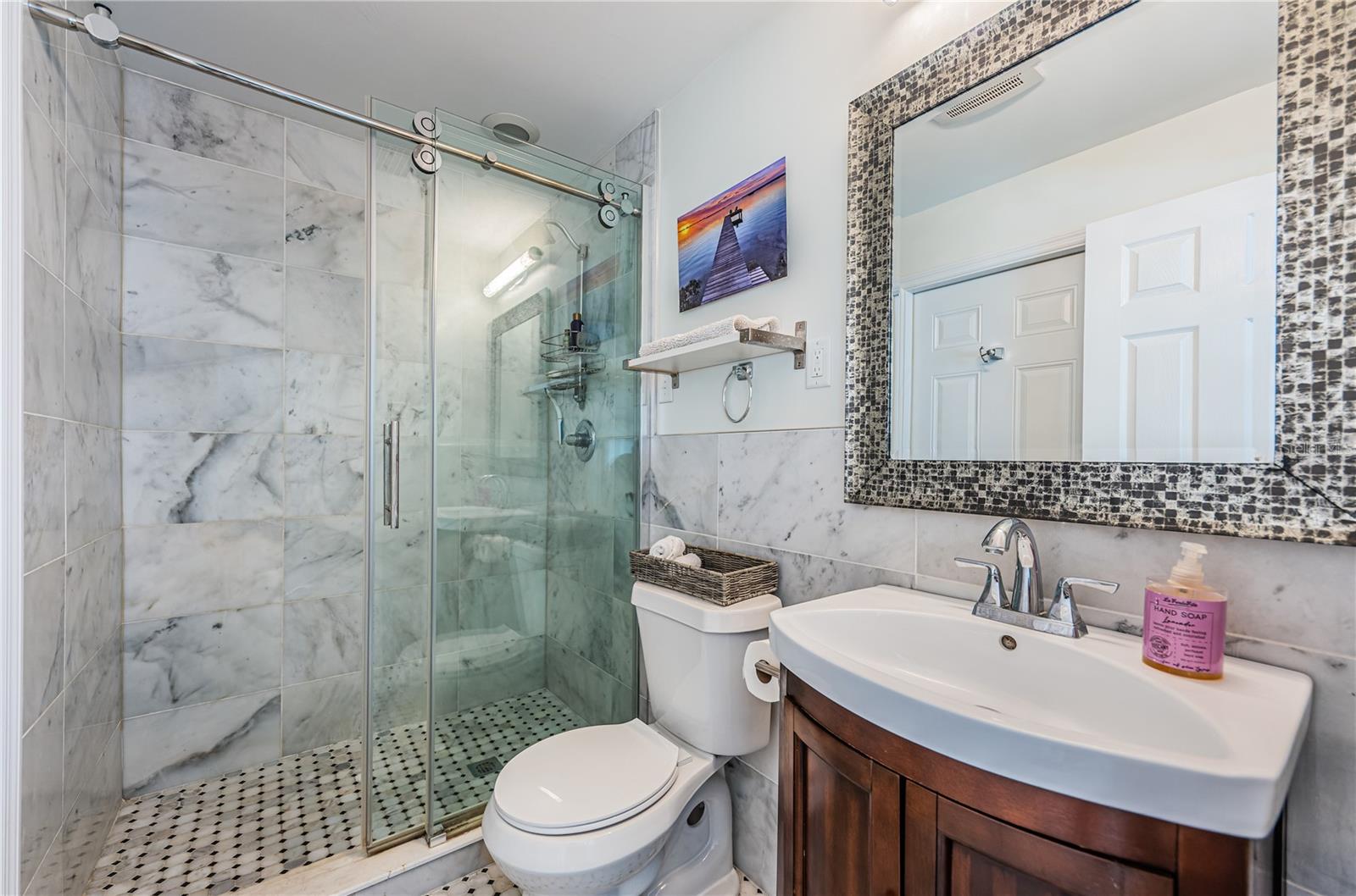 Guest suite bathroom