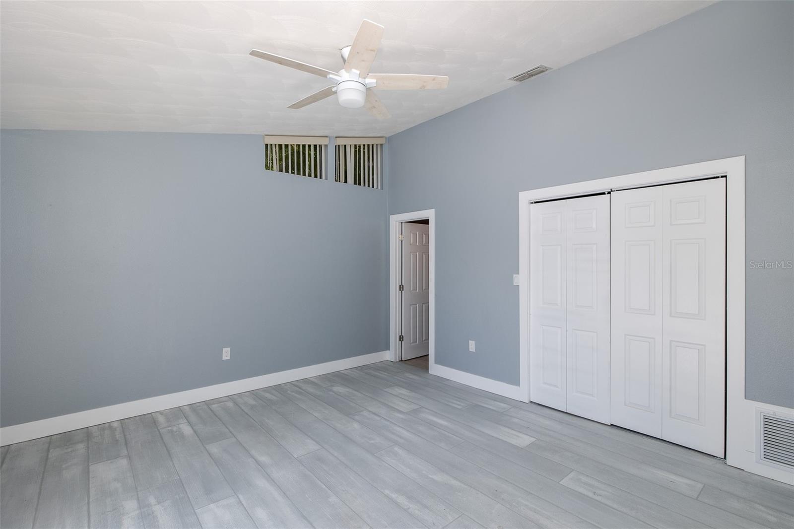 Primary Bedroom with private bathroom and walk-in closet