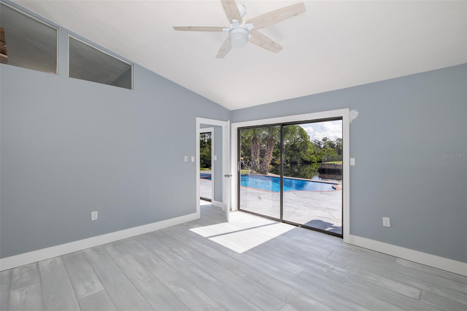 Primary Bedroom with private bathroom and walk-in closet