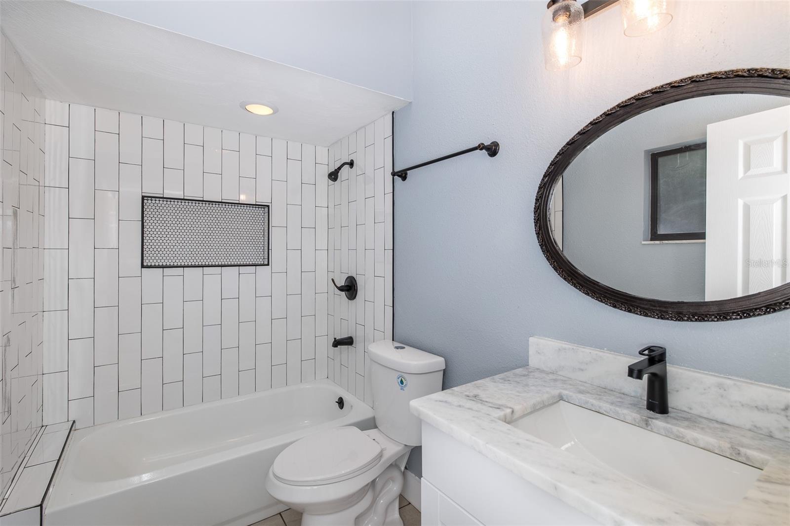 Primary Bedroom with private bathroom and walk-in closet