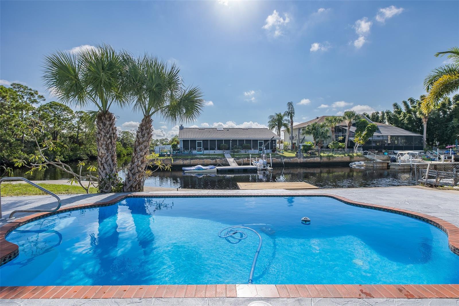 Oversized pool deck