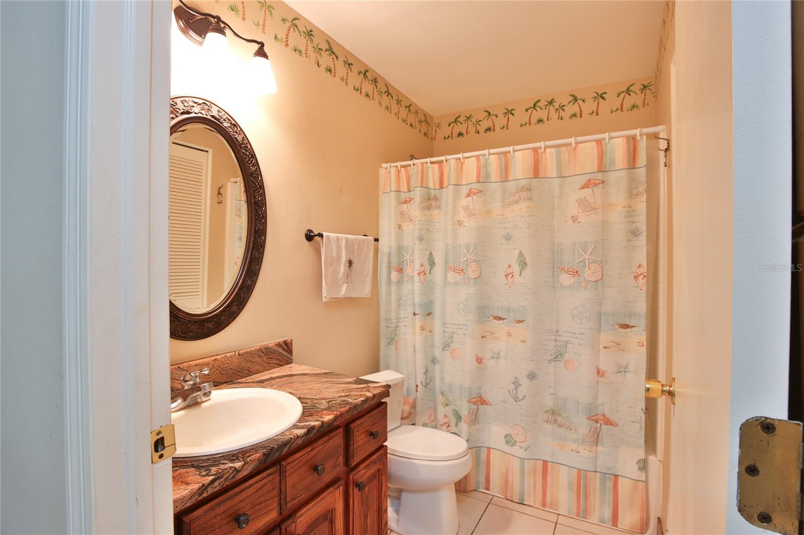 Guest Hall Bath w/Tub Shower