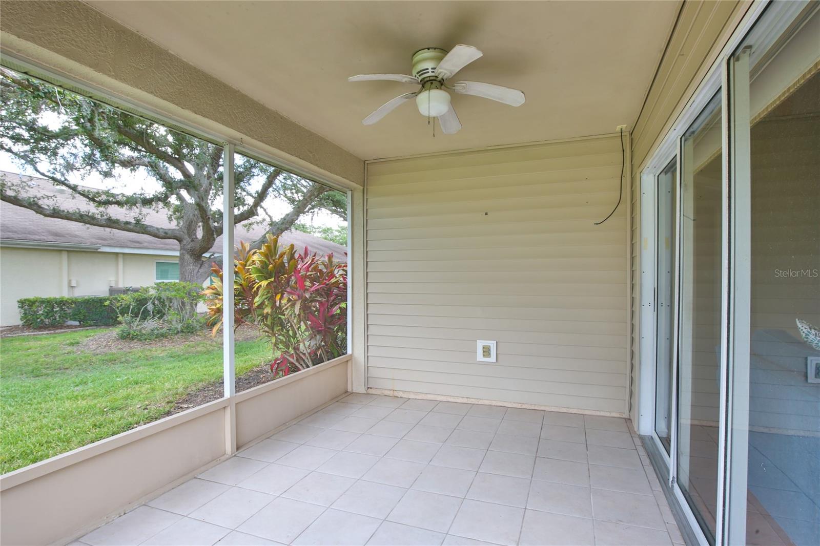 Screened in Lanai