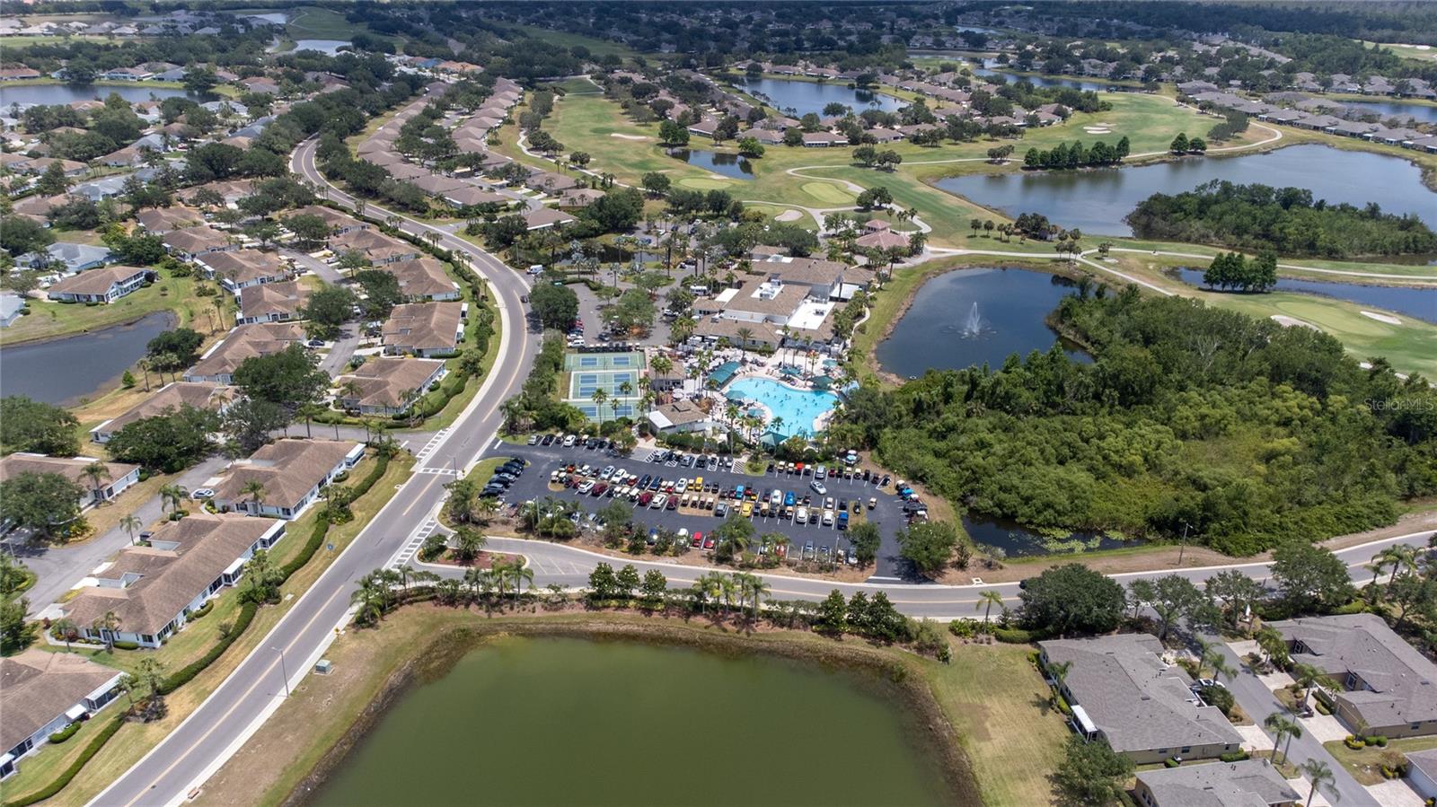Aerial of Amendities