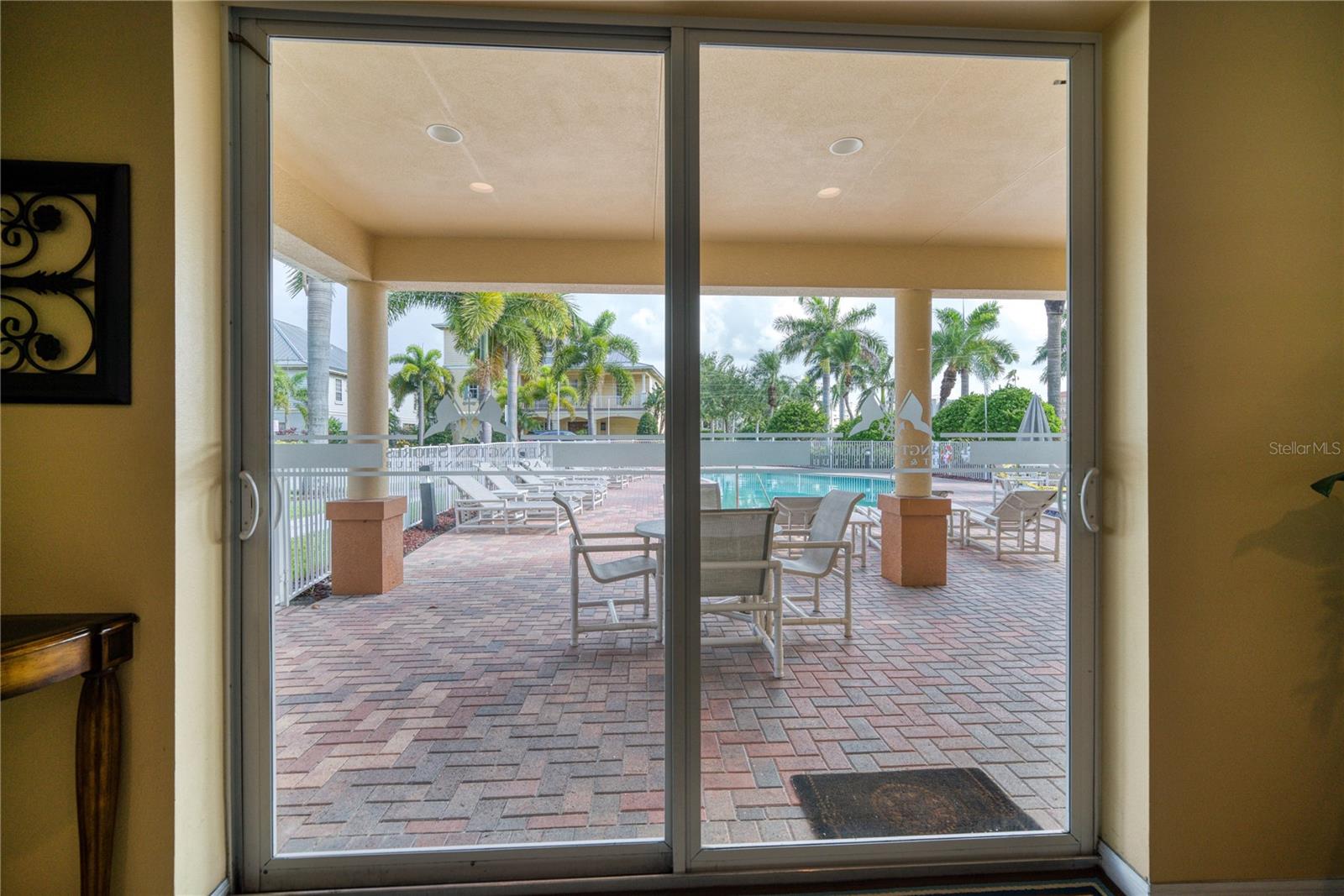 Clubhouse view to pool( renovations complete 2026 )