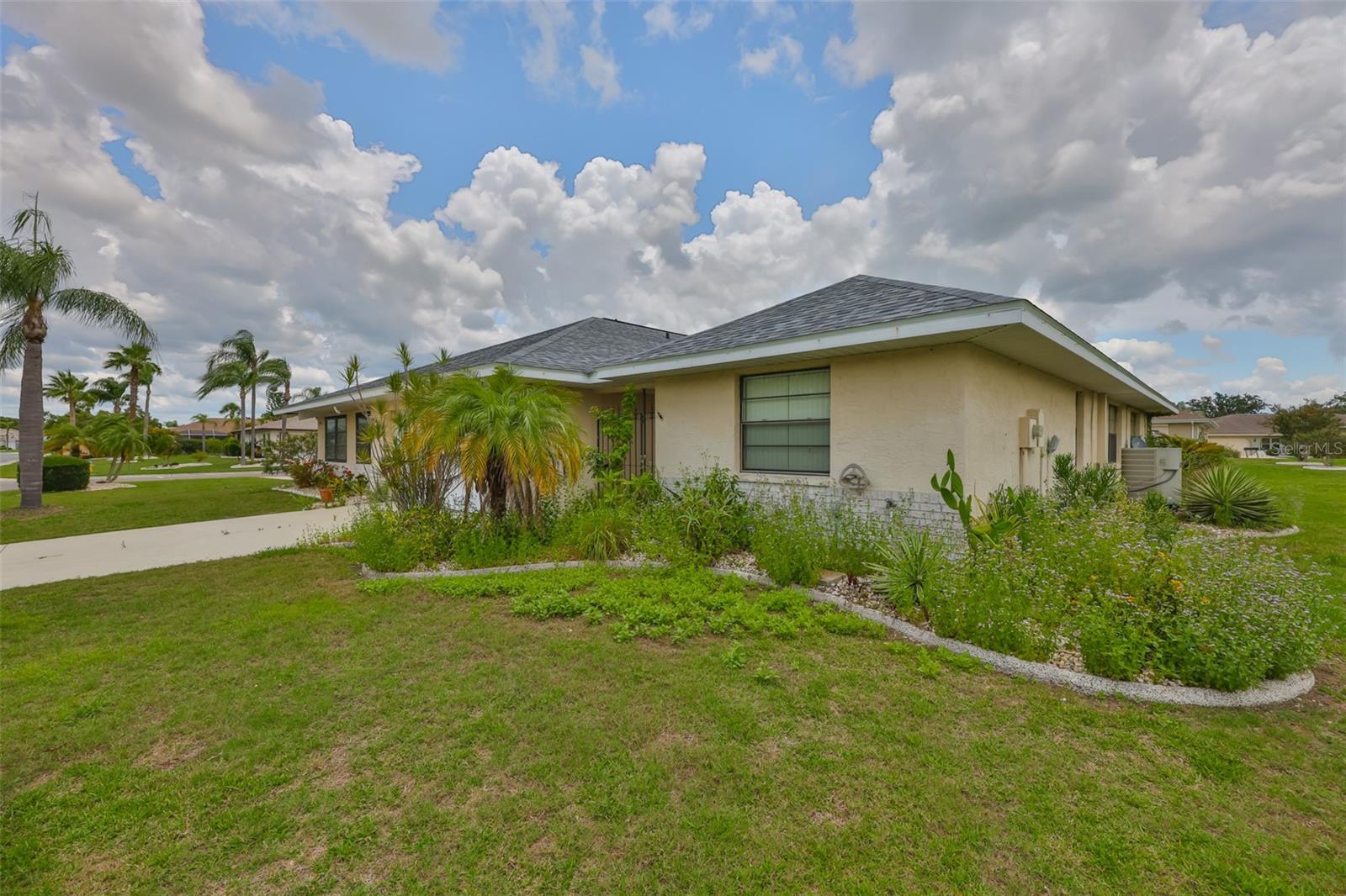 Most of the landscaping is very easy to care for, once cleaned up.