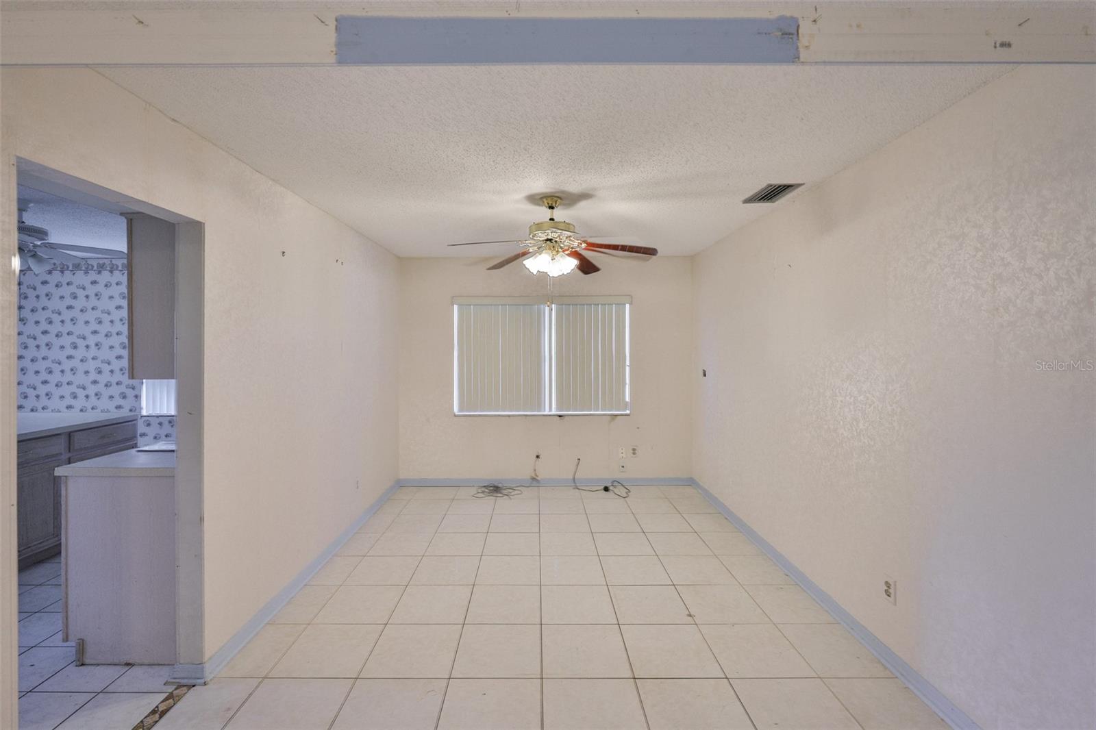 Dining Room is large, bright and easily accessible to the kitchen.