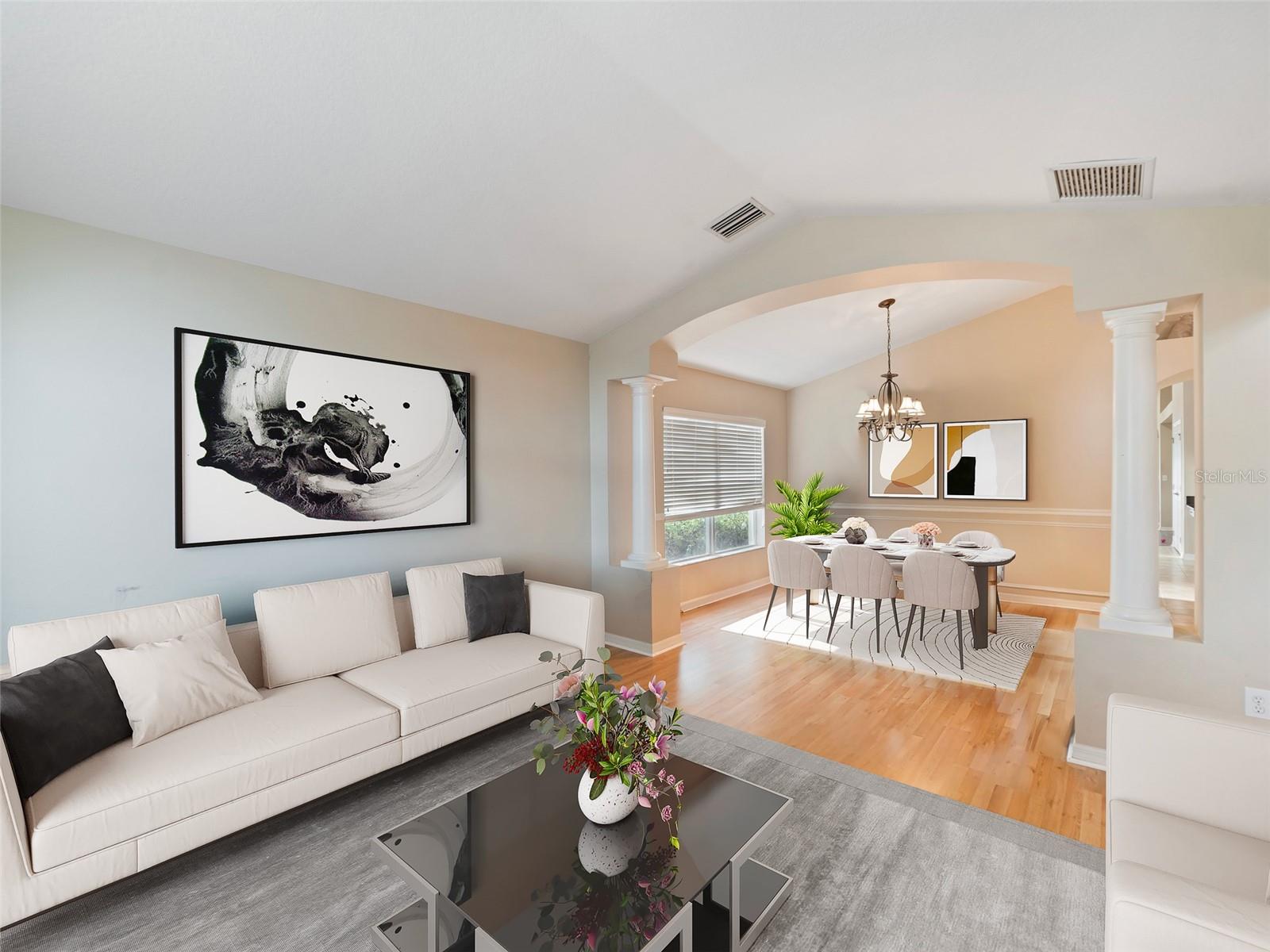 Formal Living Room/Dining Room