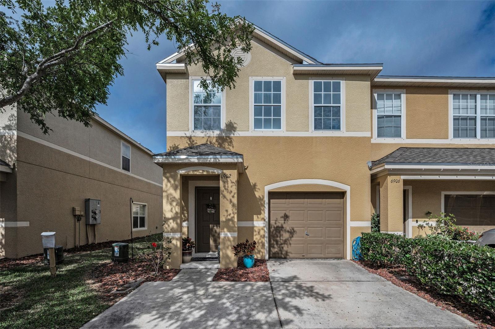 Front of Townhome