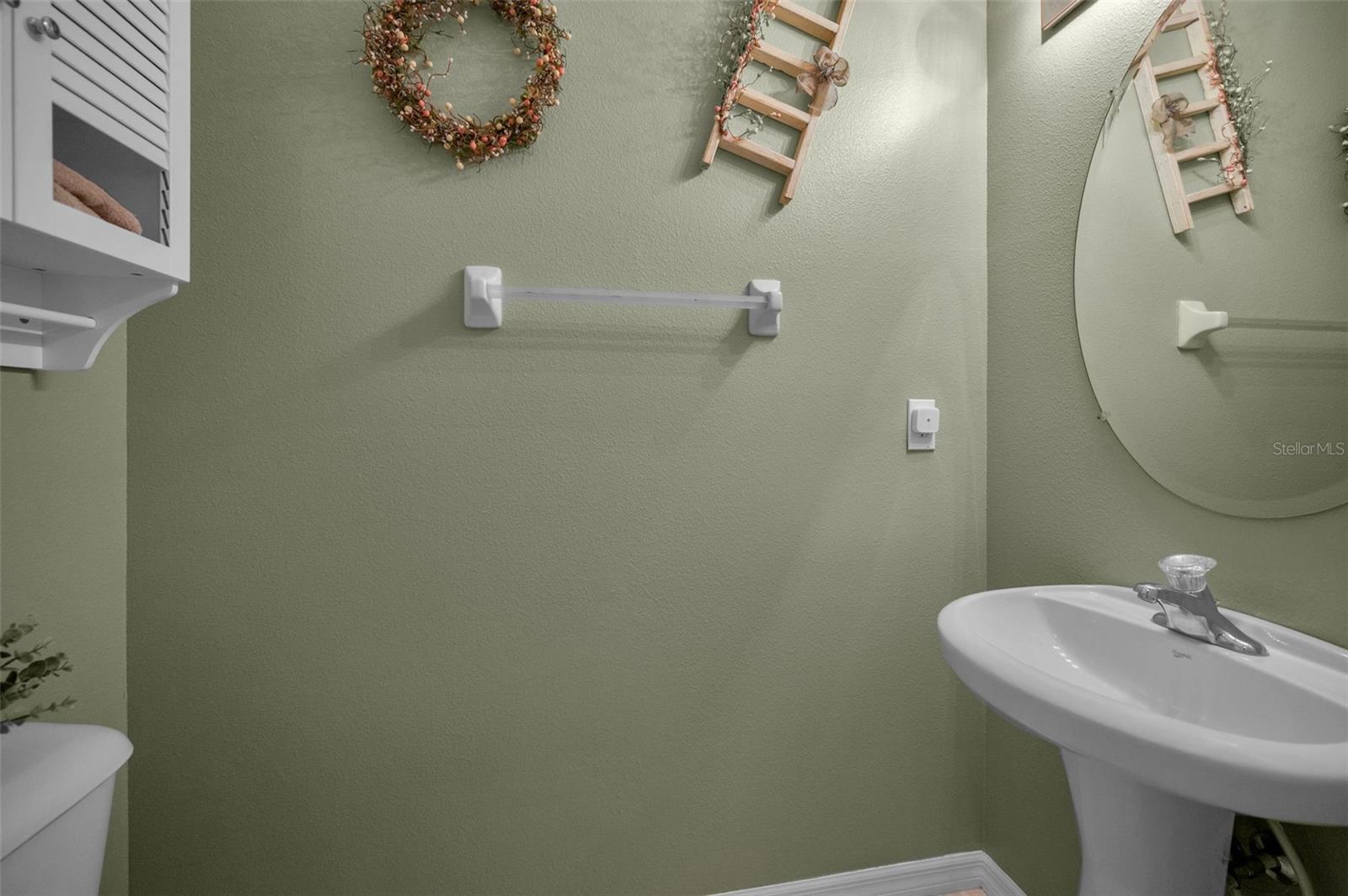 Half Bath on First floor