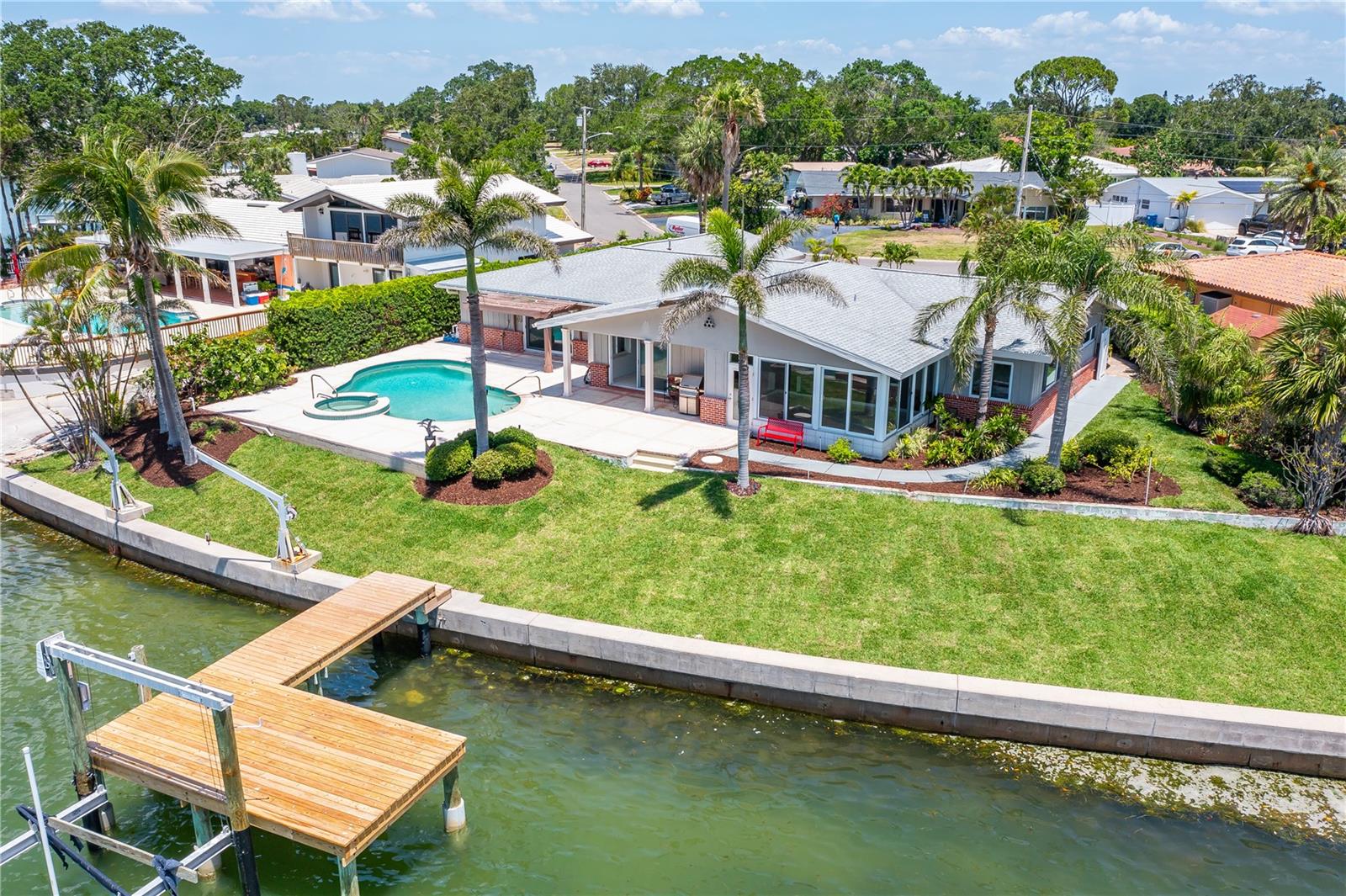 Wide water views