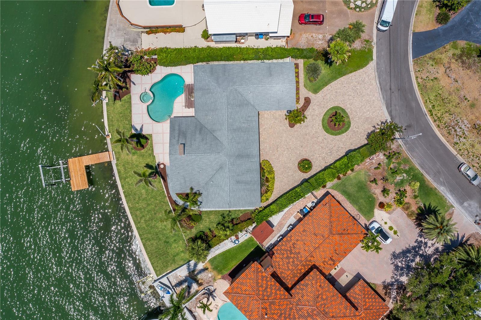 Over a third acre lot