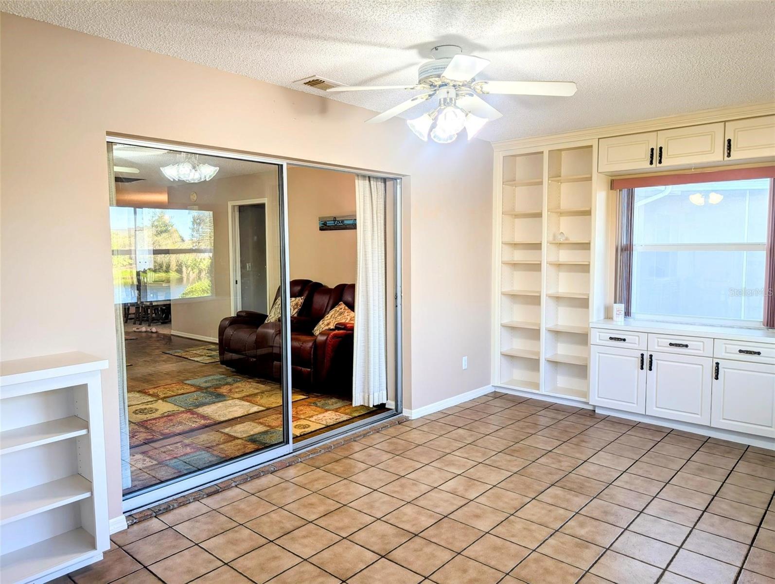 With built in display and storage