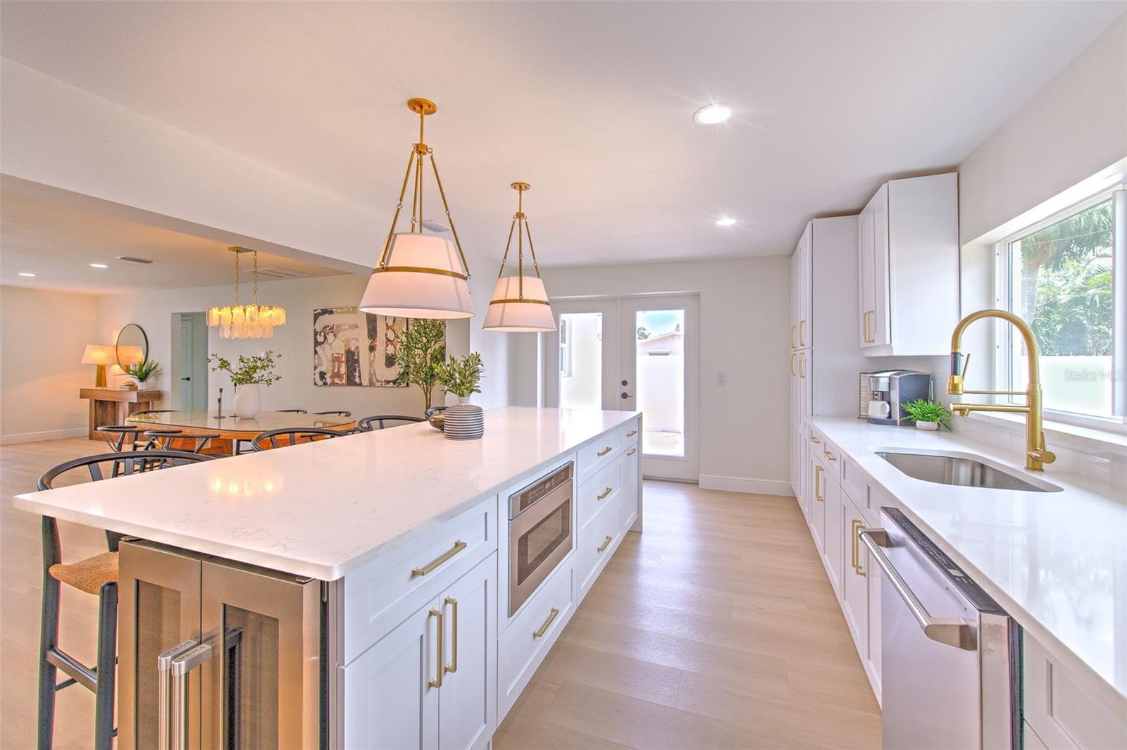 Thor Appliances including an end of island wine fridge