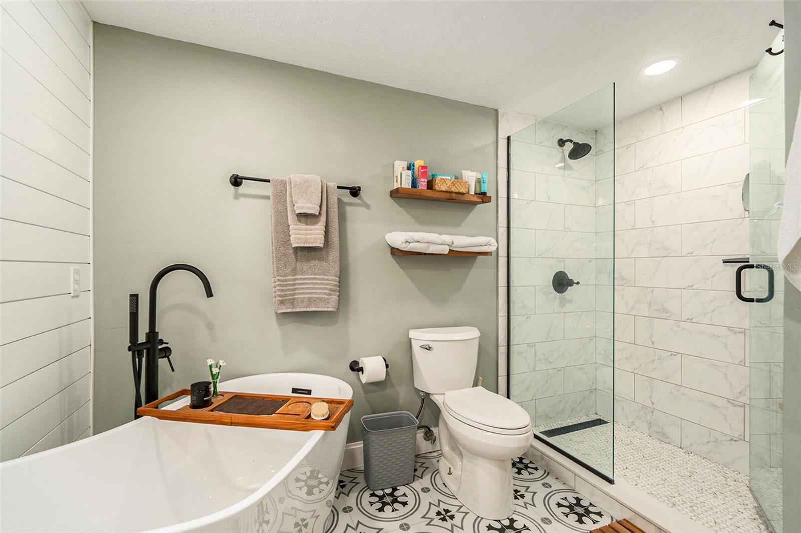 Separate Shower