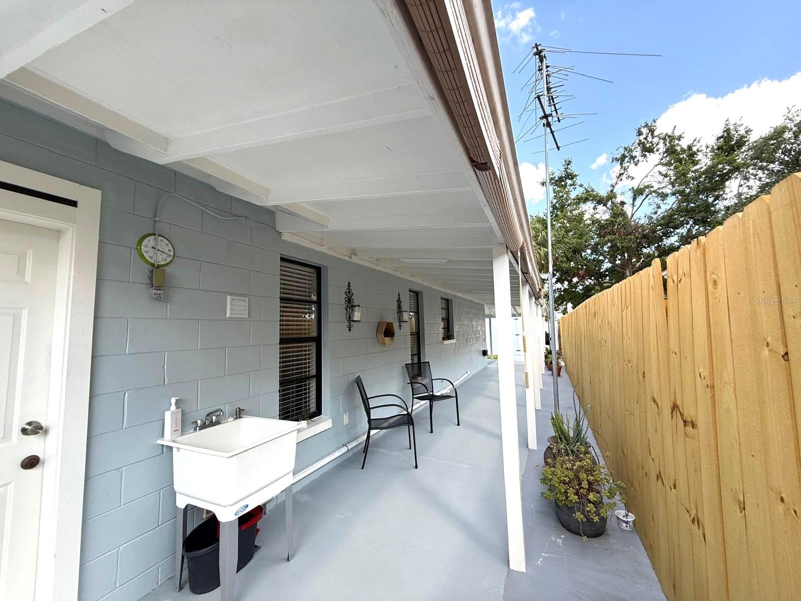 Side Patio