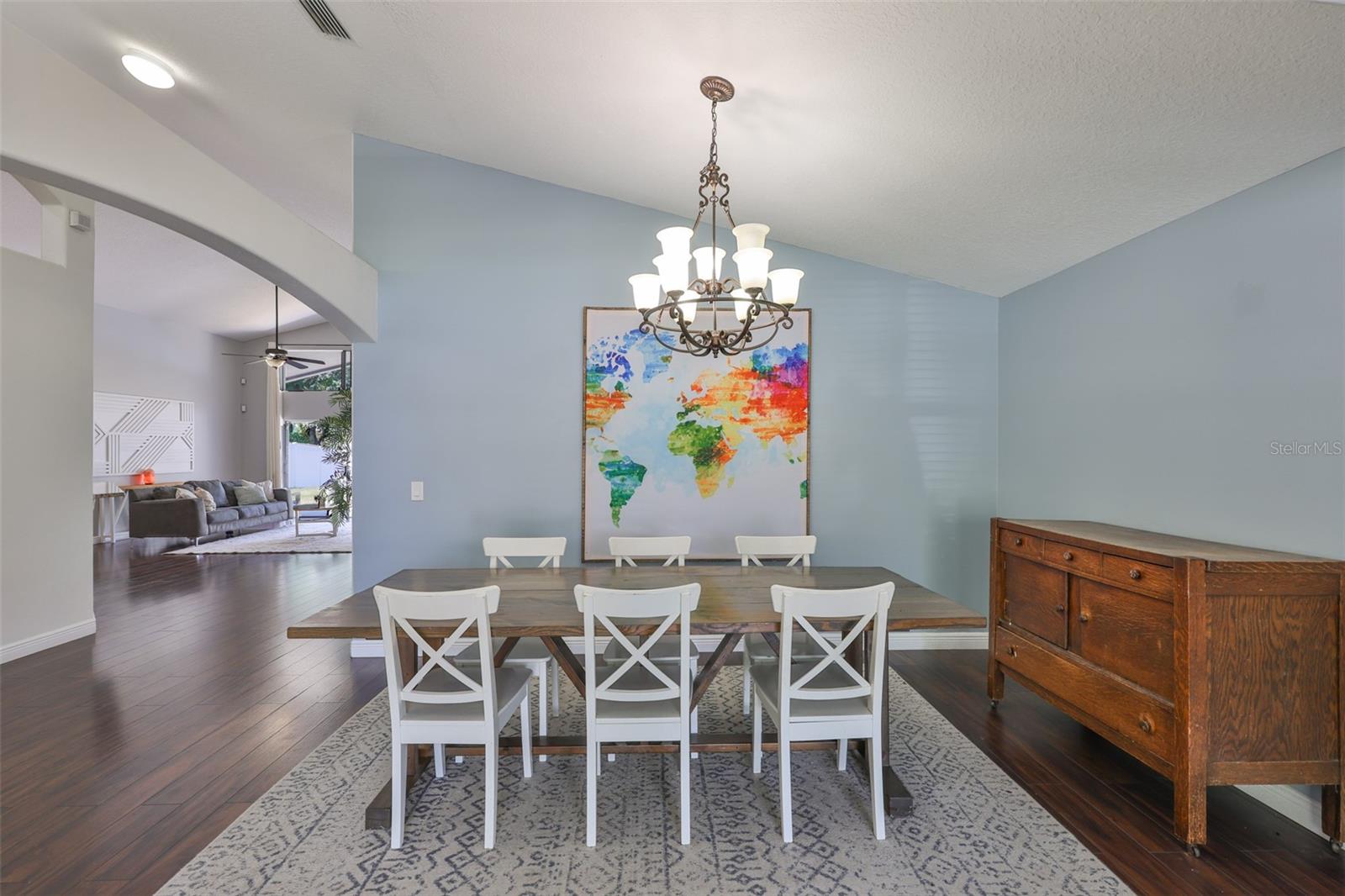 Vaulted ceilings
