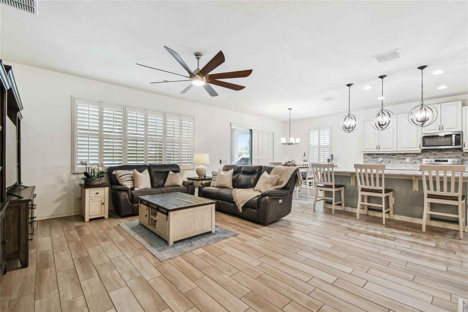 Grand Room - open concept living!